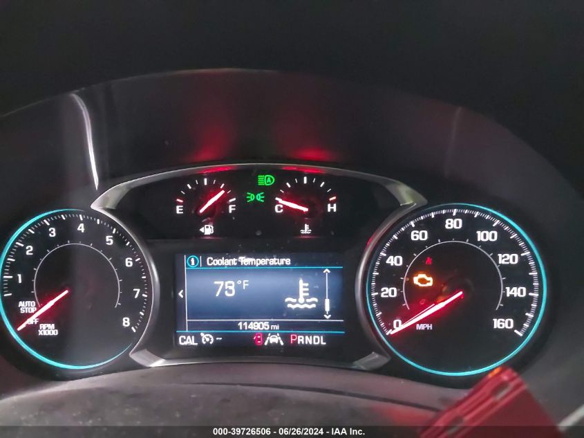 2020 Chevrolet Equinox Awd Lt 1.5L Turbo VIN: 2GNAXUEV4L6172871 Lot: 39726506