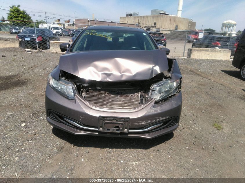 19XFB2F81EE253940 | 2014 HONDA CIVIC