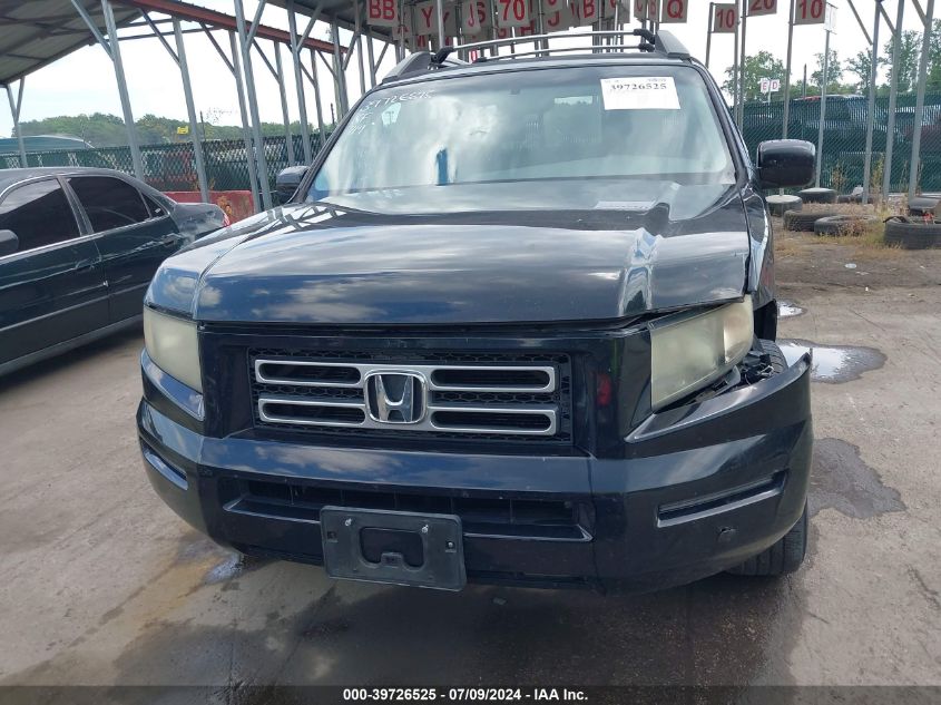 2008 Honda Ridgeline Rts VIN: 2HJYK16498H518382 Lot: 39726525