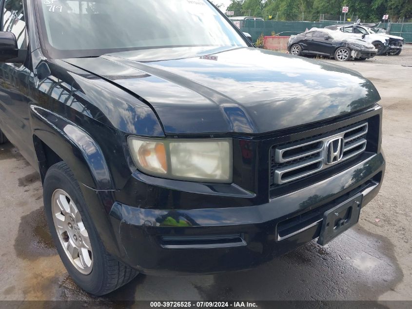 2008 Honda Ridgeline Rts VIN: 2HJYK16498H518382 Lot: 39726525