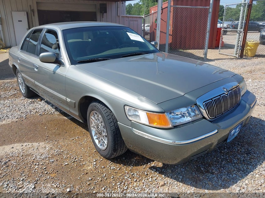 2001 Mercury Grand Marquis Gs VIN: 2MEFM74W51X687337 Lot: 39726527
