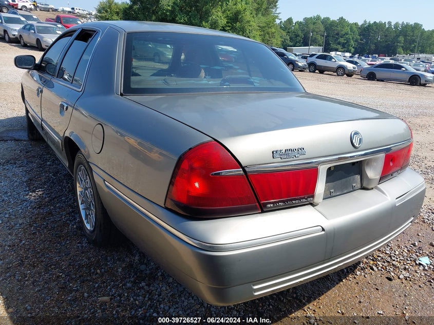 2001 Mercury Grand Marquis Gs VIN: 2MEFM74W51X687337 Lot: 39726527