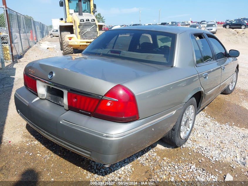 2001 Mercury Grand Marquis Gs VIN: 2MEFM74W51X687337 Lot: 39726527