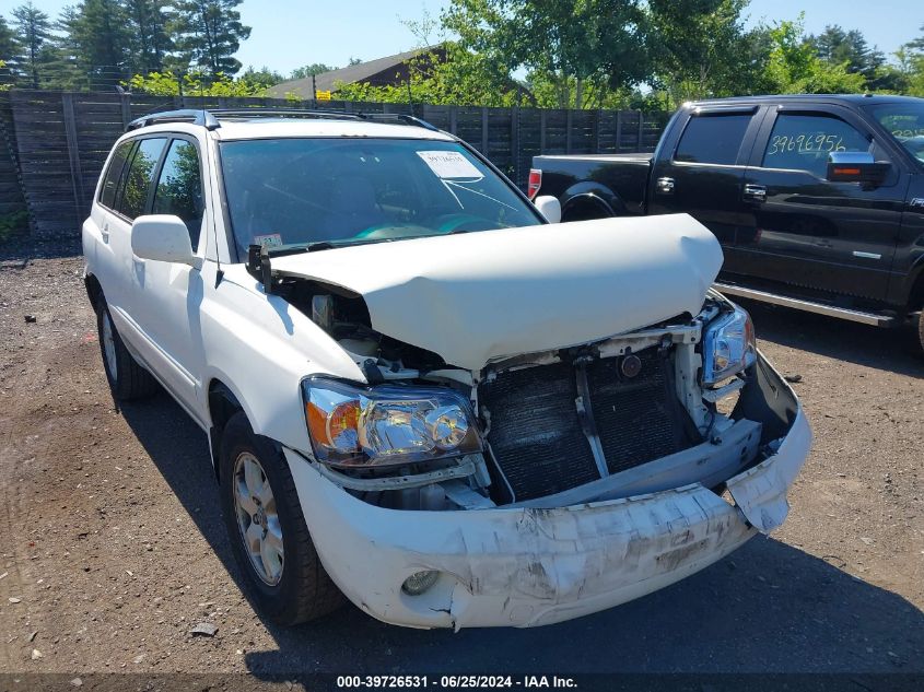 2006 Toyota Highlander V6 VIN: JTEEP21AX60172254 Lot: 39726531