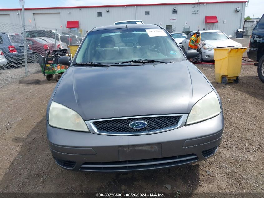 2006 Ford Focus Zx4 VIN: 1FAFP34N76W233611 Lot: 39726536