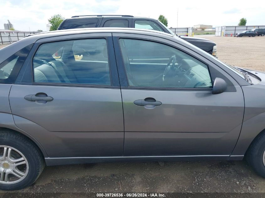 2006 Ford Focus Zx4 VIN: 1FAFP34N76W233611 Lot: 39726536