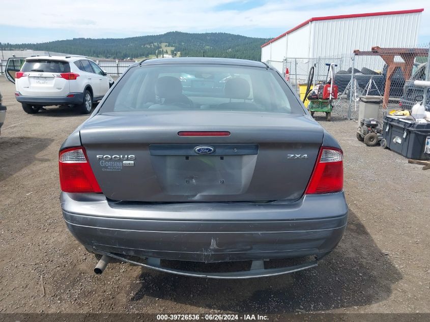 2006 Ford Focus Zx4 VIN: 1FAFP34N76W233611 Lot: 39726536