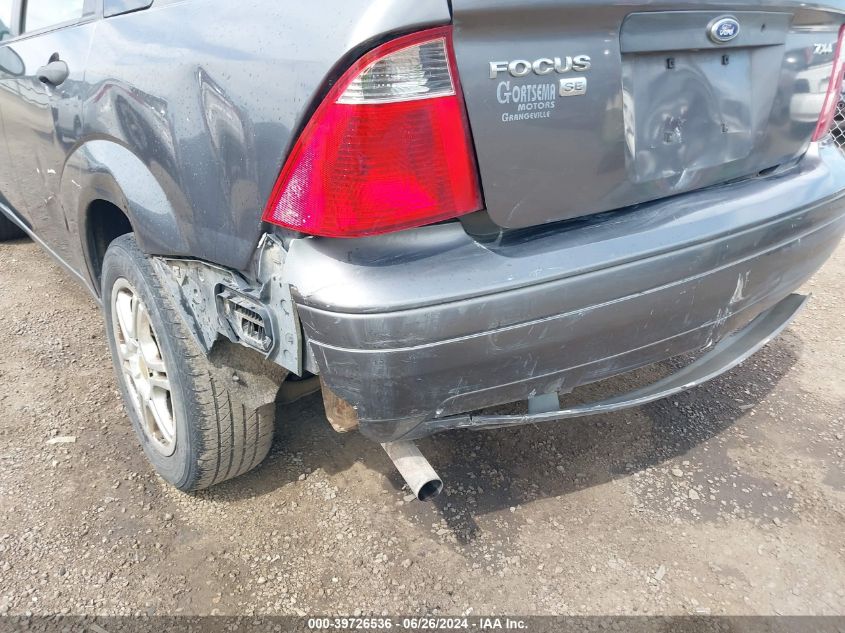 2006 Ford Focus Zx4 VIN: 1FAFP34N76W233611 Lot: 39726536