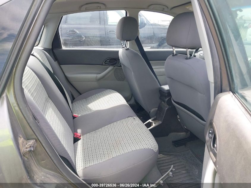 2006 Ford Focus Zx4 VIN: 1FAFP34N76W233611 Lot: 39726536