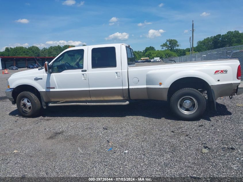 2004 Ford F350 Super Duty VIN: 1FTWW33P94EB06605 Lot: 39726544