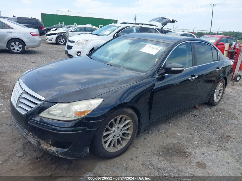 2009 Hyundai Genesis 3.8 VIN: KMHGC46E49U018440 Lot: 39726552