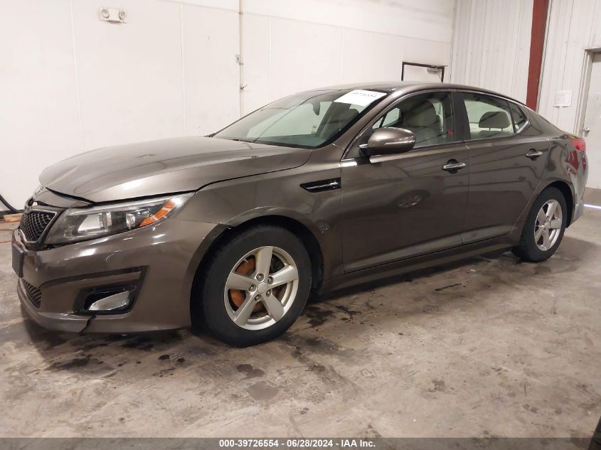 2015 Kia Optima Lx VIN: 5XXGM4A79FG397964 Lot: 39726554