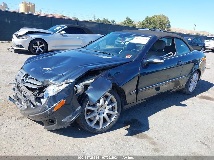 2007 Mercedes-Benz Clk 350 VIN: WDBTK56F97T088196 Lot: 39726556