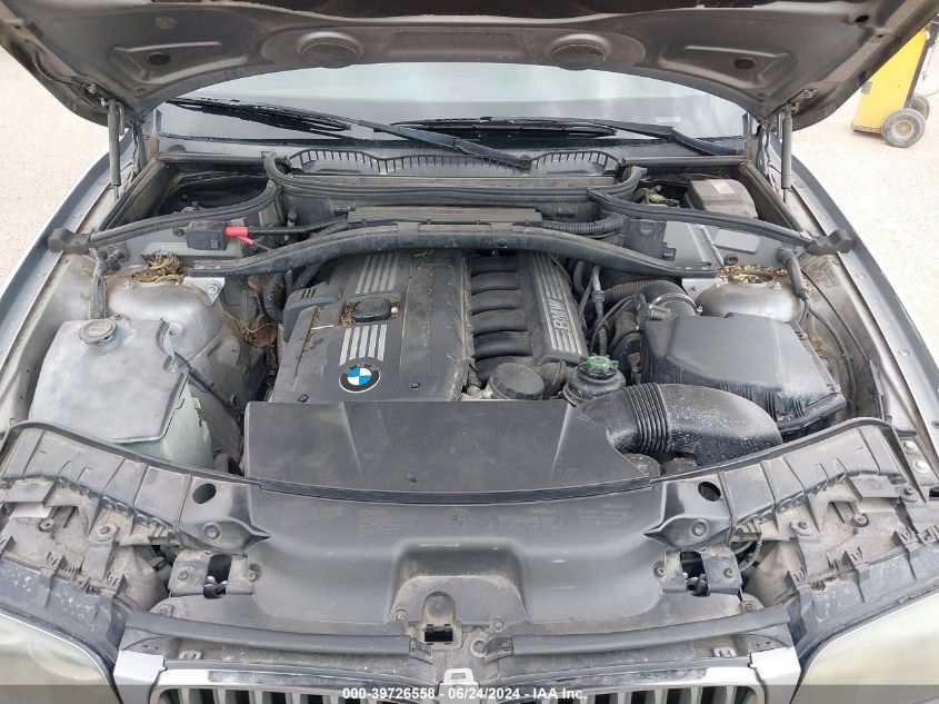 2007 BMW X3 3.0Si VIN: WBXPC93477WF20945 Lot: 39726558