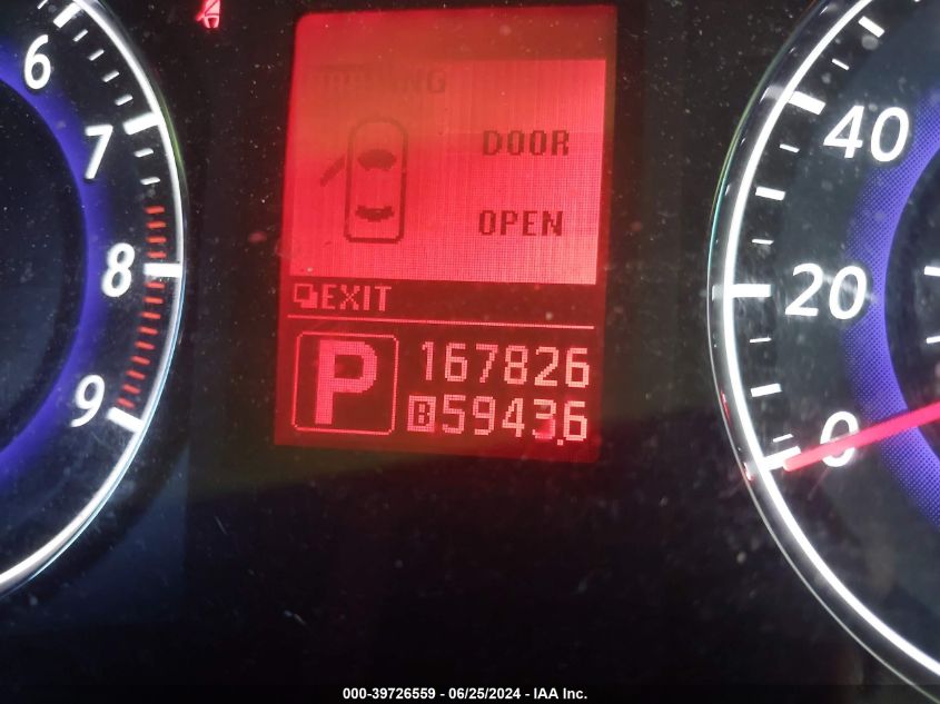 2008 Infiniti G35 VIN: JNKBV61EX8M220370 Lot: 39726559