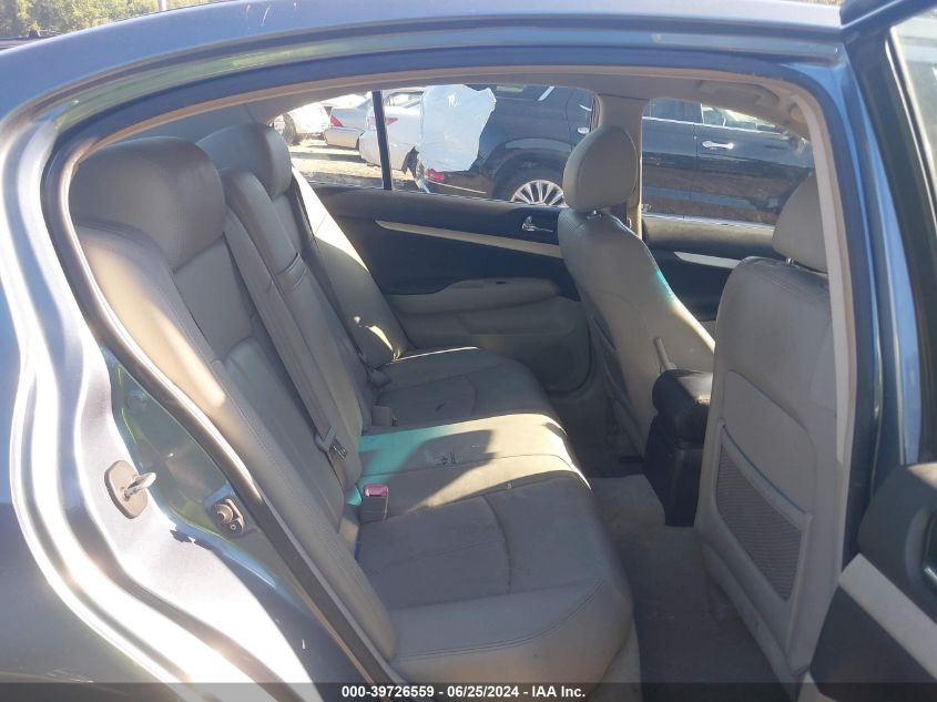 2008 Infiniti G35 VIN: JNKBV61EX8M220370 Lot: 39726559