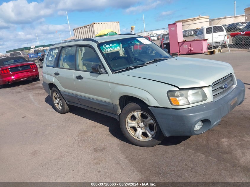 2005 Subaru Forester 2.5X VIN: JF1SG63615H707856 Lot: 39726563