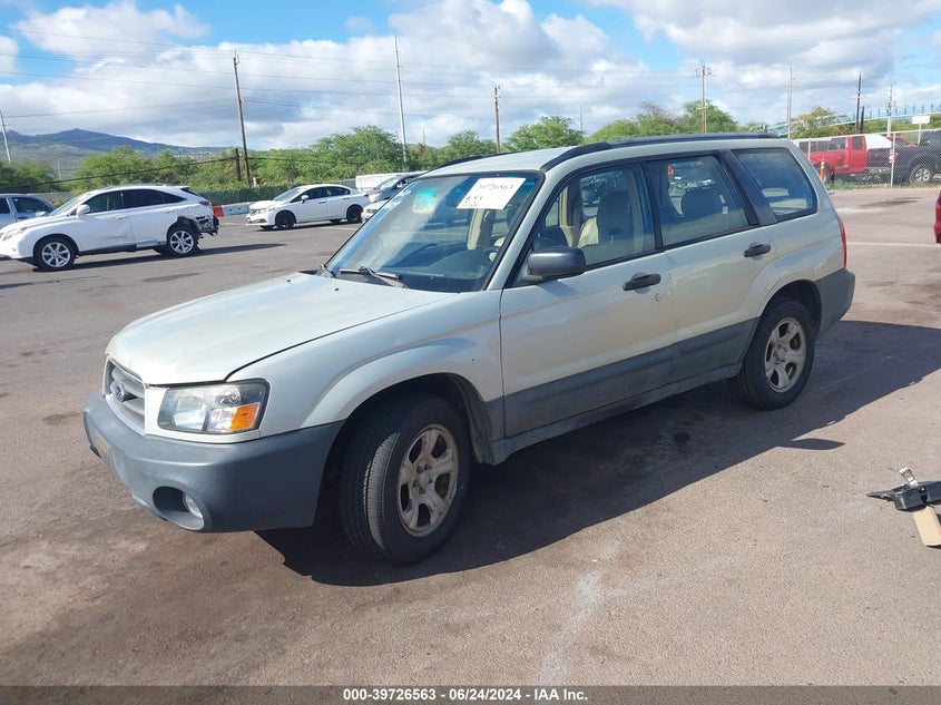 2005 Subaru Forester 2.5X VIN: JF1SG63615H707856 Lot: 39726563