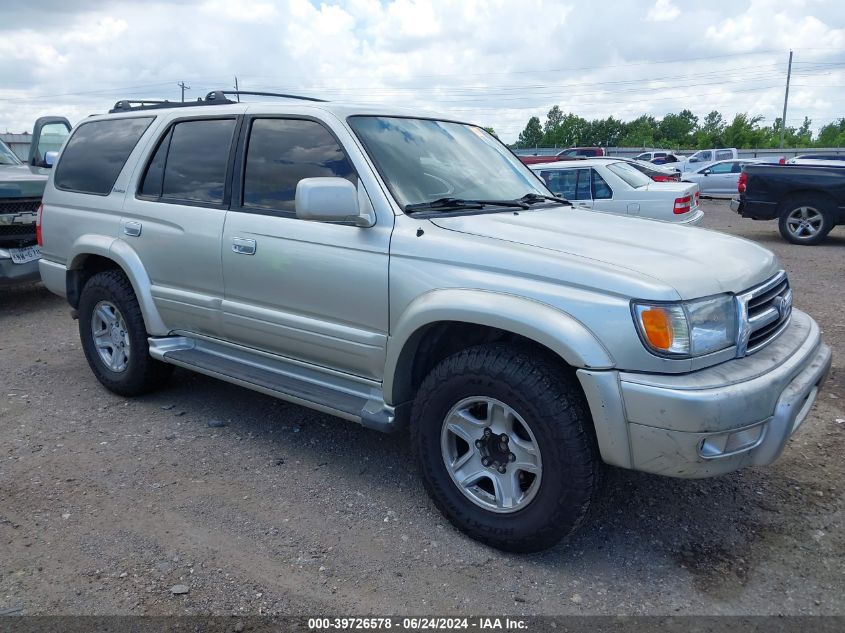 1999 Toyota 4Runner Limited V6 VIN: JT3GN87R6X0124050 Lot: 39726578