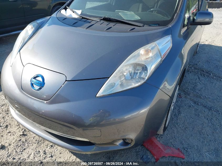 2015 Nissan Leaf S VIN: 1N4AZ0CP9FC314410 Lot: 39726587