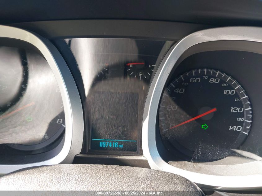 2014 Chevrolet Equinox Lt VIN: 2GNALBEK2E6309833 Lot: 39726598