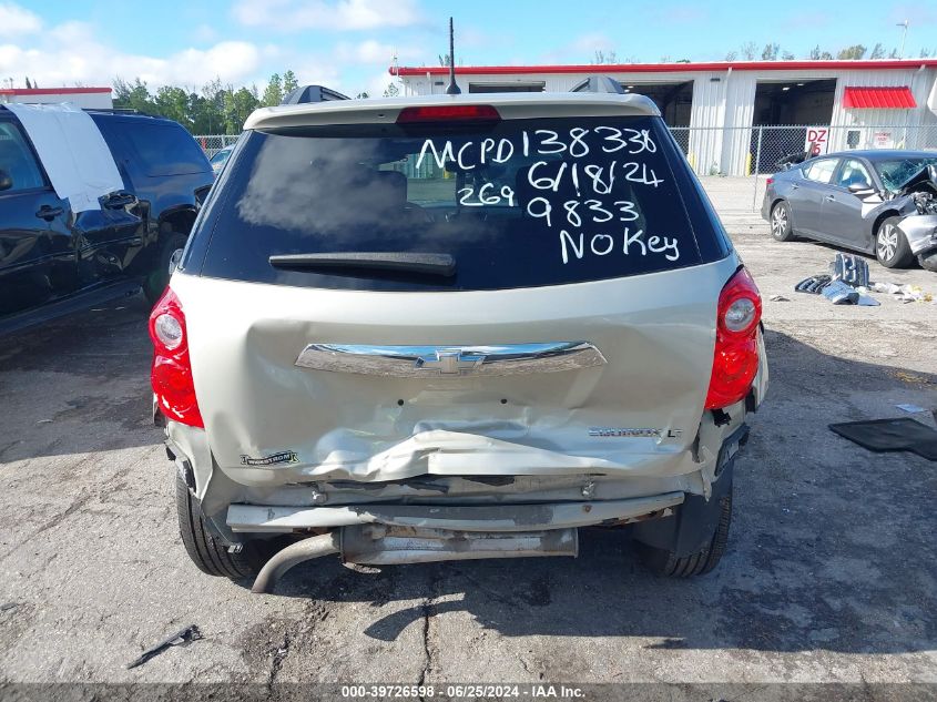 2014 Chevrolet Equinox Lt VIN: 2GNALBEK2E6309833 Lot: 39726598