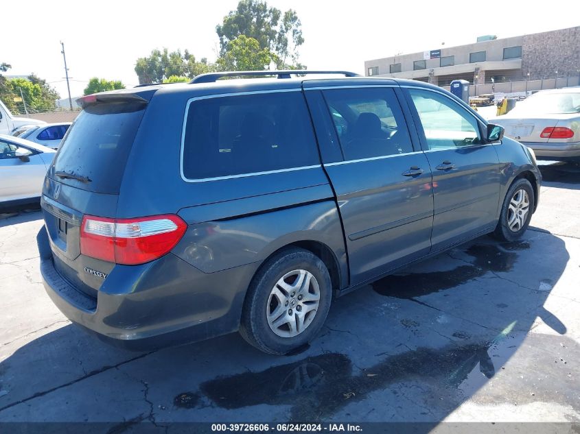 2006 Honda Odyssey Ex-L VIN: 5FNRL38636B434710 Lot: 39726606