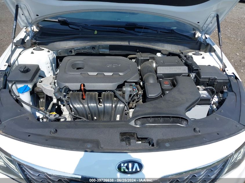2019 Kia Optima S VIN: 5XXGT4L31KG364237 Lot: 39726638