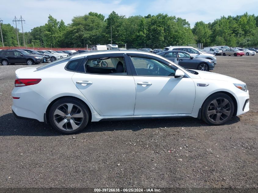 2019 Kia Optima S VIN: 5XXGT4L31KG364237 Lot: 39726638