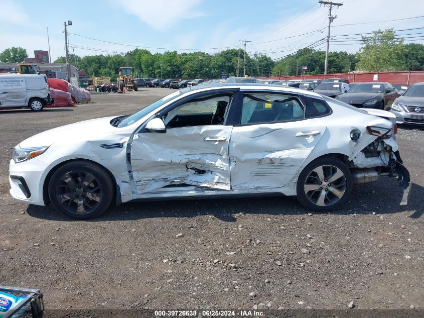 2019 Kia Optima S VIN: 5XXGT4L31KG364237 Lot: 39726638