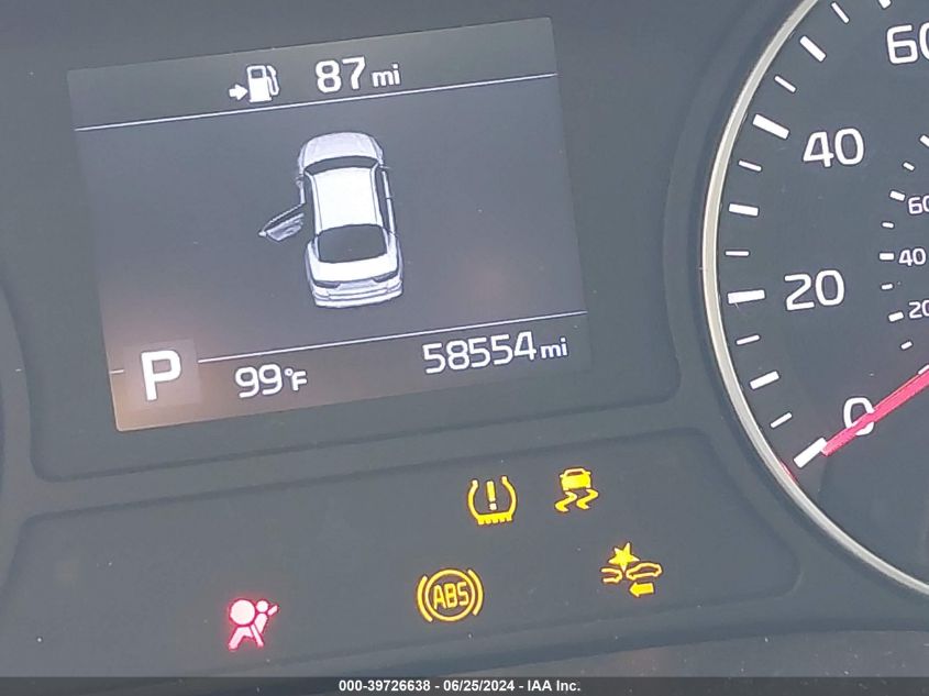 2019 Kia Optima S VIN: 5XXGT4L31KG364237 Lot: 39726638