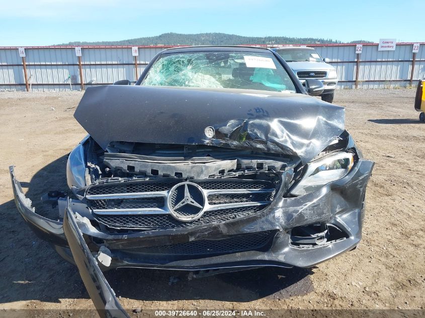 2017 Mercedes-Benz C 300 VIN: 55SWF4JBXHU198212 Lot: 39726640