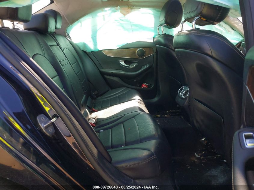 2017 Mercedes-Benz C 300 VIN: 55SWF4JBXHU198212 Lot: 39726640