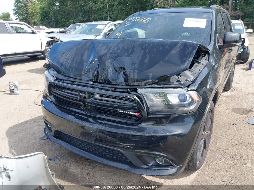 2017 Dodge Durango Gt Awd VIN: 1C4RDJDG9HC893756 Lot: 39726683