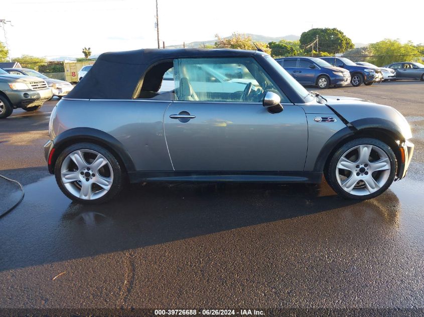 2005 Mini Cooper S VIN: WMWRH33495TF82461 Lot: 39726688