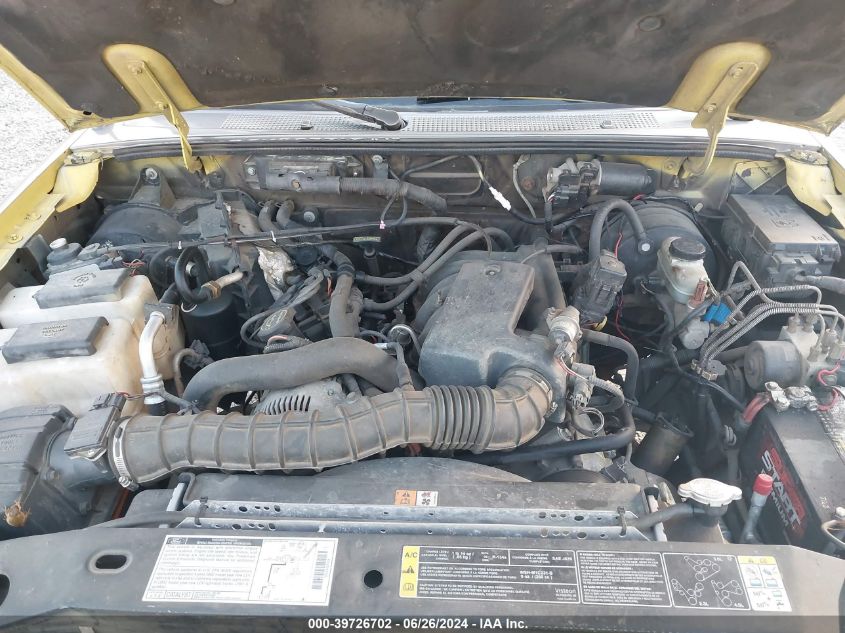 2002 Ford Ranger Super Cab VIN: 1FTYR44UX2PA57121 Lot: 39726702