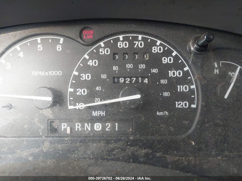 2002 Ford Ranger Super Cab VIN: 1FTYR44UX2PA57121 Lot: 39726702