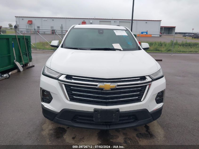 2022 Chevrolet Traverse Lt VIN: 1GNEVMKW9NJ111154 Lot: 39726712