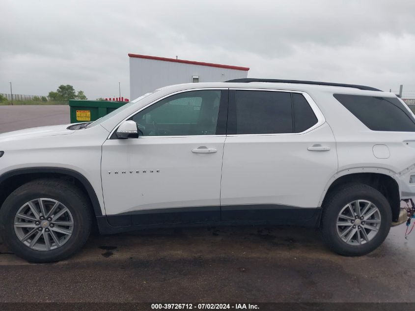 2022 Chevrolet Traverse Lt VIN: 1GNEVMKW9NJ111154 Lot: 39726712