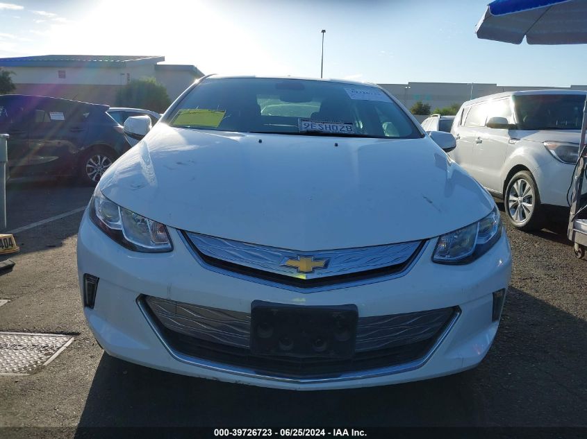 2018 Chevrolet Volt Lt VIN: 1G1RC6S55JU142132 Lot: 39726723