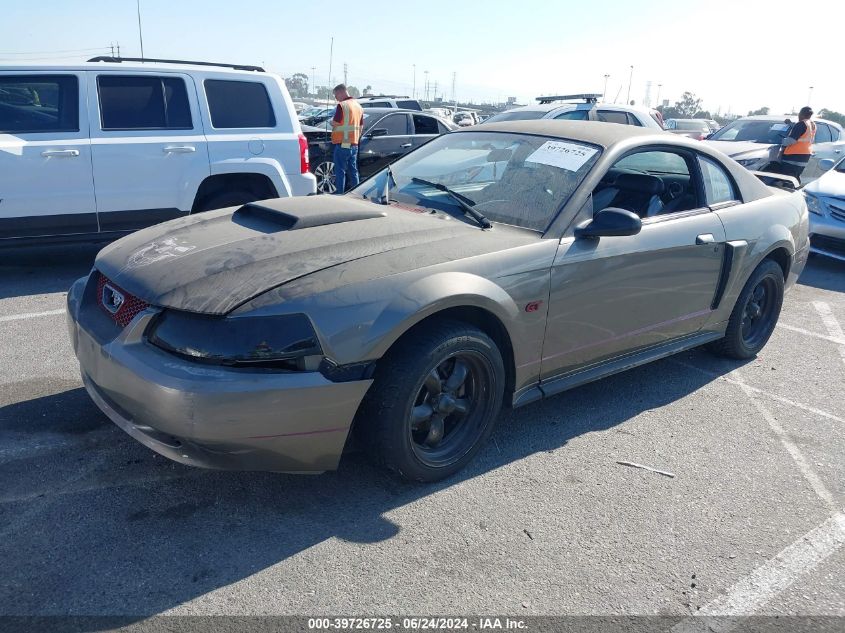 2002 Ford Mustang Gt VIN: 1FAFP42X02F170601 Lot: 39726725