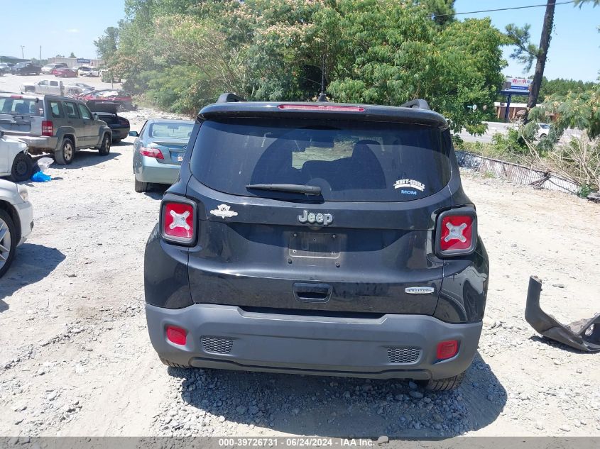 2019 Jeep Renegade Latitude Fwd VIN: ZACNJABBXKPK82634 Lot: 39726731