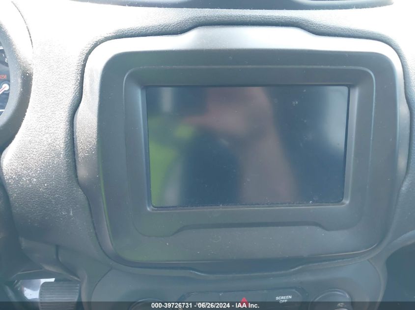 2019 Jeep Renegade Latitude Fwd VIN: ZACNJABBXKPK82634 Lot: 39726731