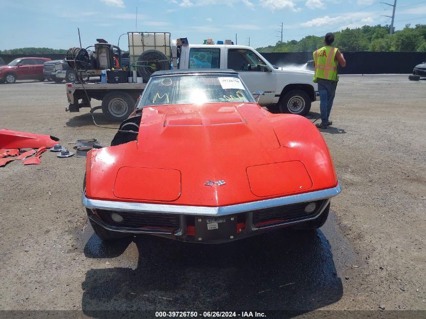 1969 Chevrolet Corvette VIN: 194679S721614 Lot: 39726750