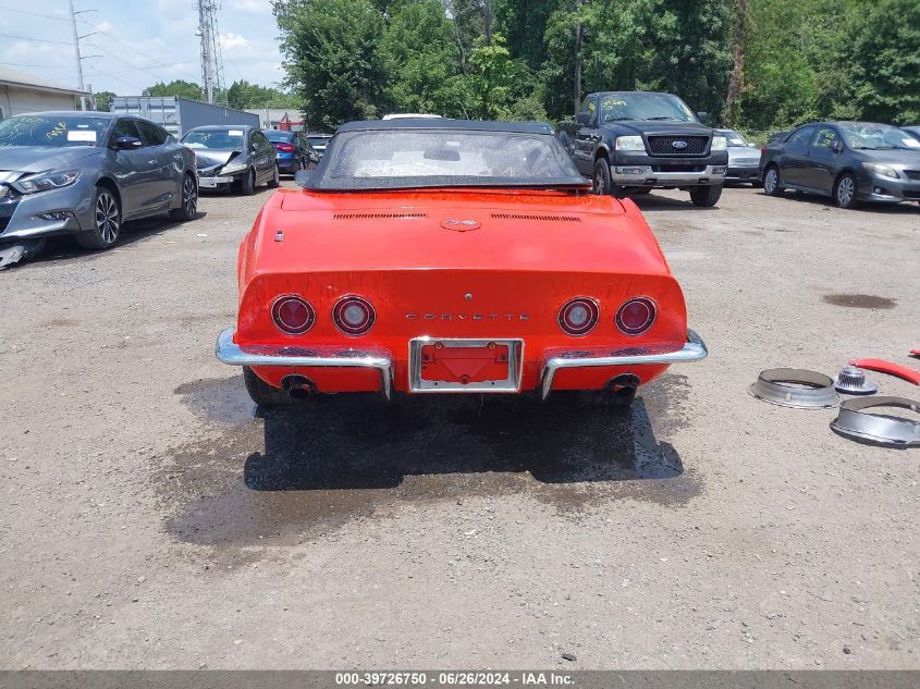 1969 Chevrolet Corvette VIN: 194679S721614 Lot: 39726750