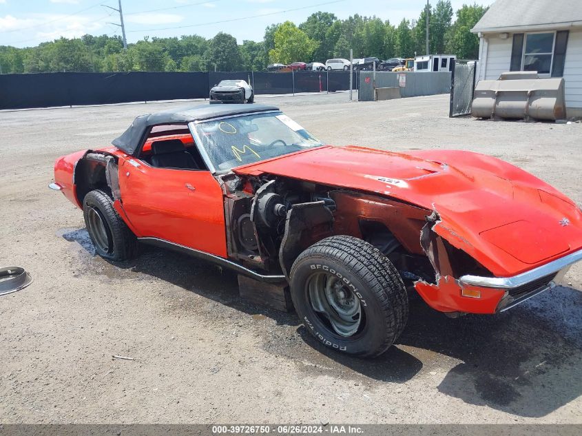 1969 Chevrolet Corvette VIN: 194679S721614 Lot: 39726750