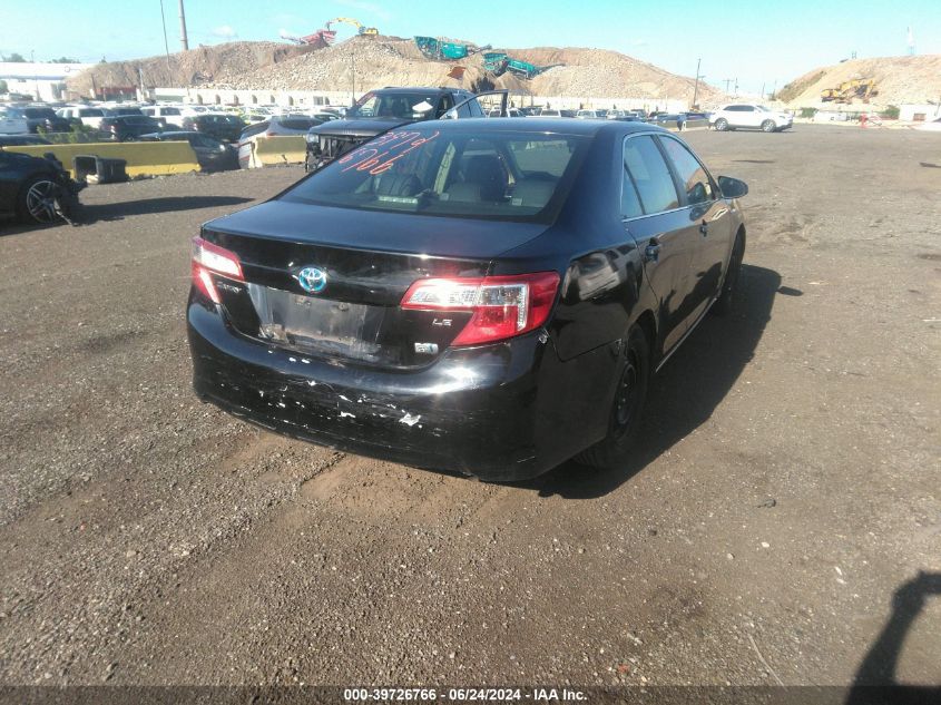 4T1BD1FK4DU094549 | 2013 TOYOTA CAMRY HYBRID