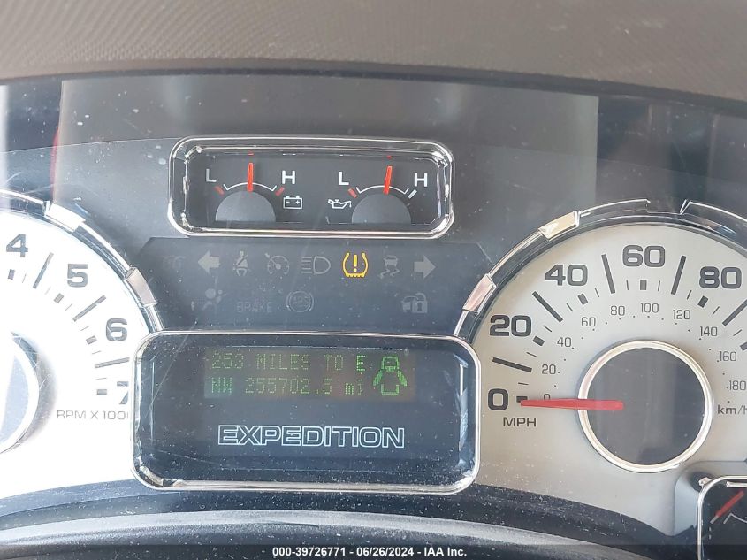 2011 Ford Expedition El Xlt VIN: 1FMJK1J58BEF39191 Lot: 39726771