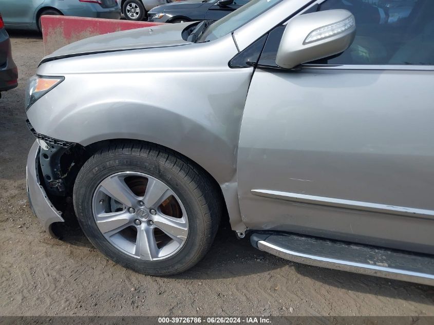 2011 Acura Mdx Tech Pkg VIN: 2HNYD2H68BH550776 Lot: 39726786