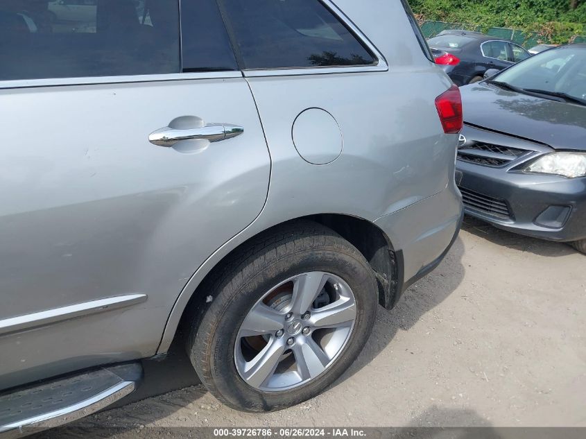2011 Acura Mdx Tech Pkg VIN: 2HNYD2H68BH550776 Lot: 39726786